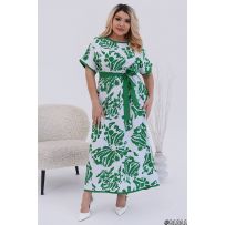 Сукня з яскравим абстрактним принтом №597989