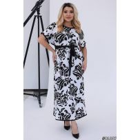 Сукня з яскравим абстрактним принтом №597992