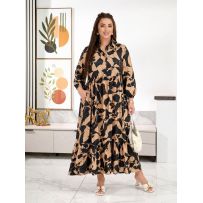 Стильна сукня у трендовому принті №598060