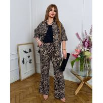 Прогулянковий костюм трійка мокко №598070