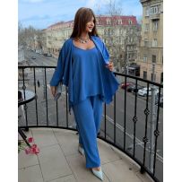 Стильний костюм трійка джинс №598121