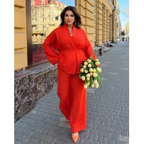 Костюм в стилі кімоно помаранчевий №598131