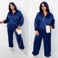 Костюм двійка темно-синій №598381