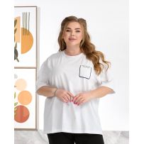 Костюм білий/чорний №598422