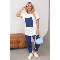 Костюм синій/білий №598439