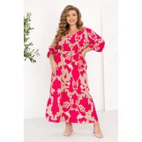 Сукня малинова №598496