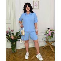 Прогулянковий костюм блакитний №599157