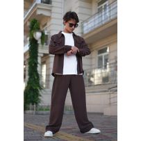 Костюм підлітковий коричневий №599907