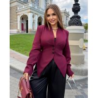 Піджак марсала №600790