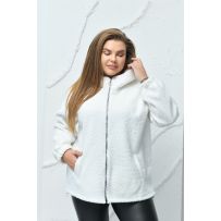 Куртка «баранець» білий №601306