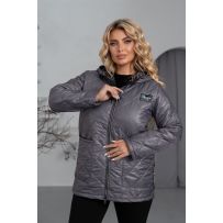 Куртка демі сіра №601445