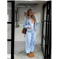 Костюм блакитний теплий №602048