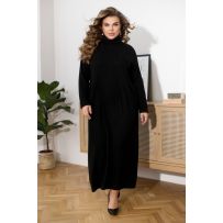 Сукня тепла чорна №602389